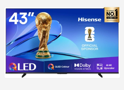 Hisense 43 Inch E7Q QLED 4K Smart TV